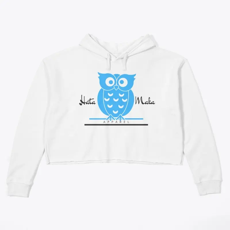 HM Crop Hoodies (Blue Logo)