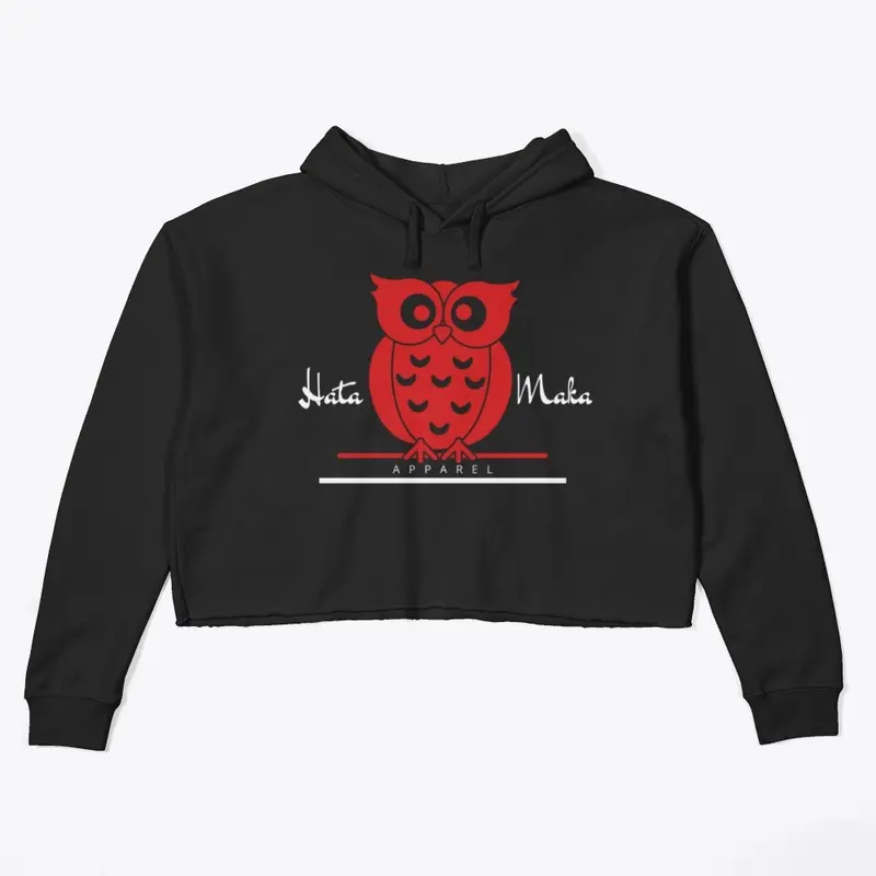 HM Crop Hoodies (Red Logo)