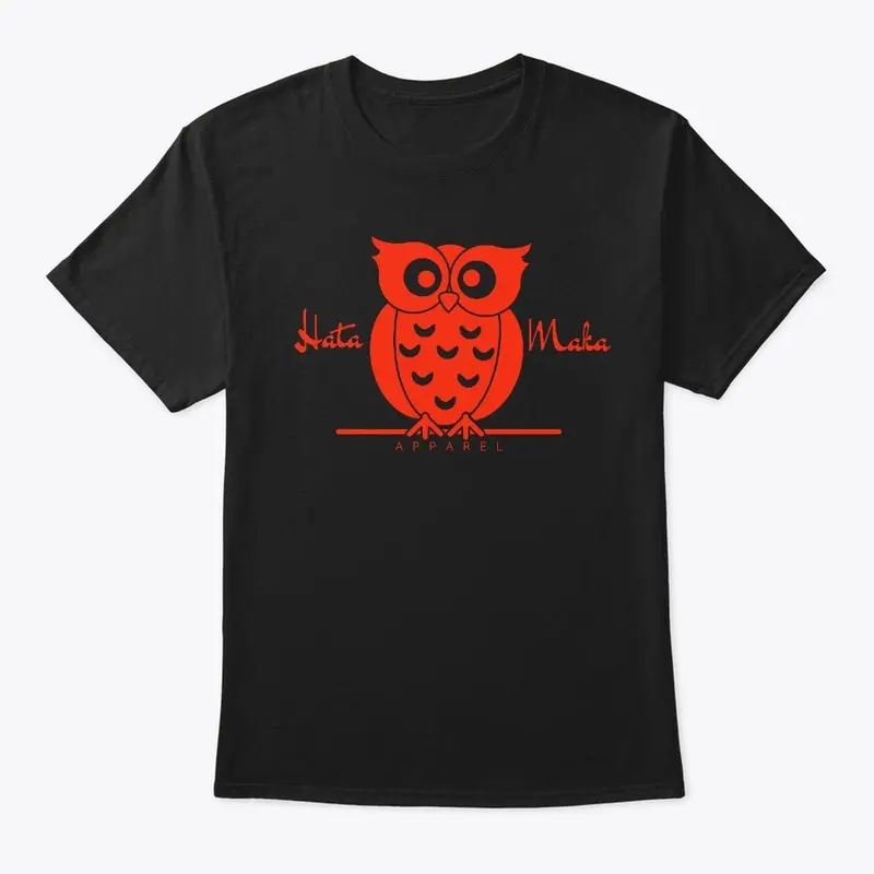 Hata Maka Tee (Red Logo Design)